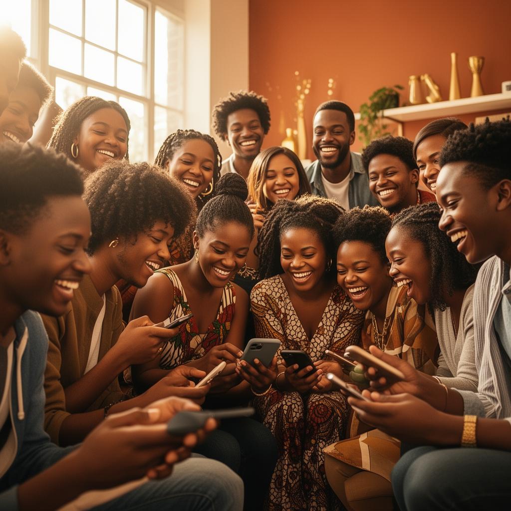 A warm, joyful community of young creators sharing on their phones